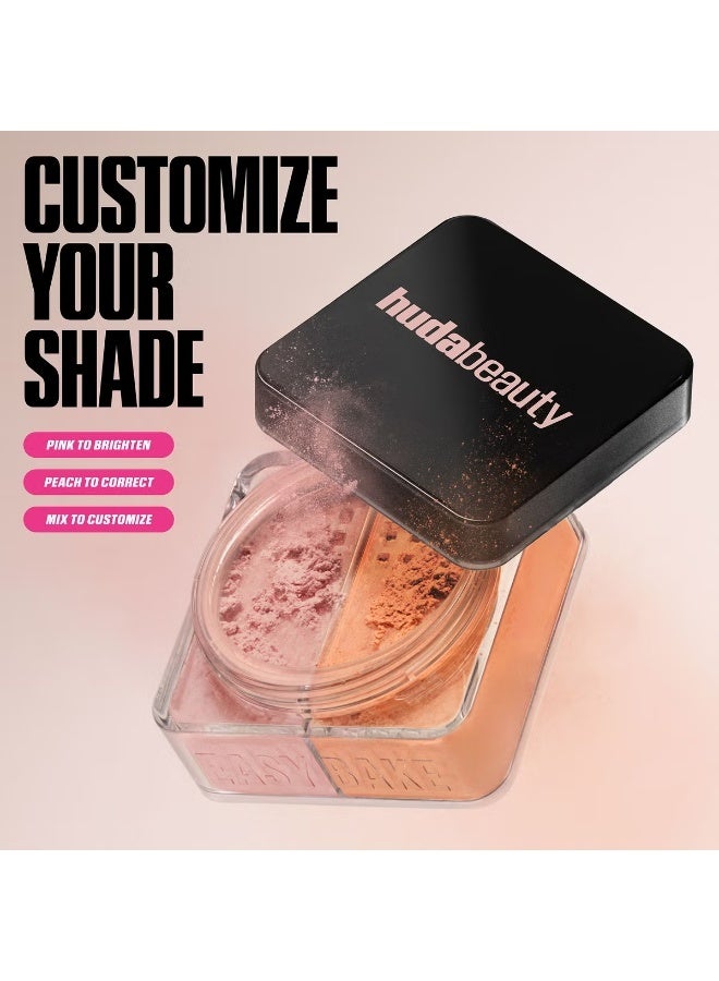 Houda Huda Beauty Easy Bake Duo Loose Powder - Pink Pumpkin - Image 4