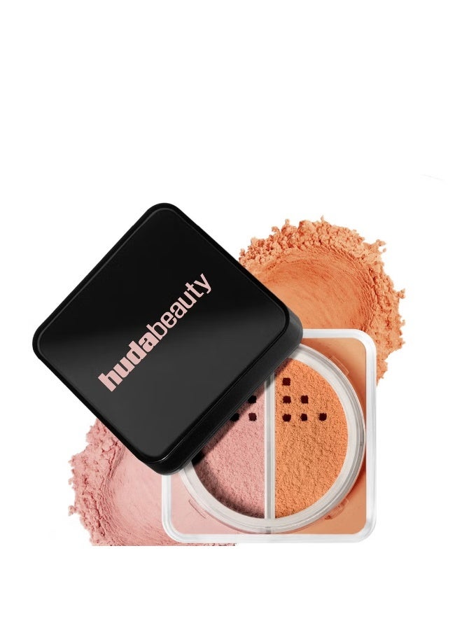 Houda Huda Beauty Easy Bake Duo Loose Powder - Pink Pumpkin - Image 1