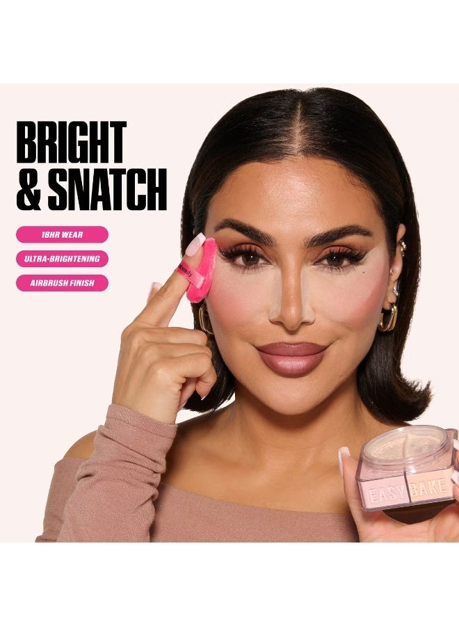 Houda Huda Beauty Easy Bake Duo Loose Powder - Pink Pumpkin - Image 3