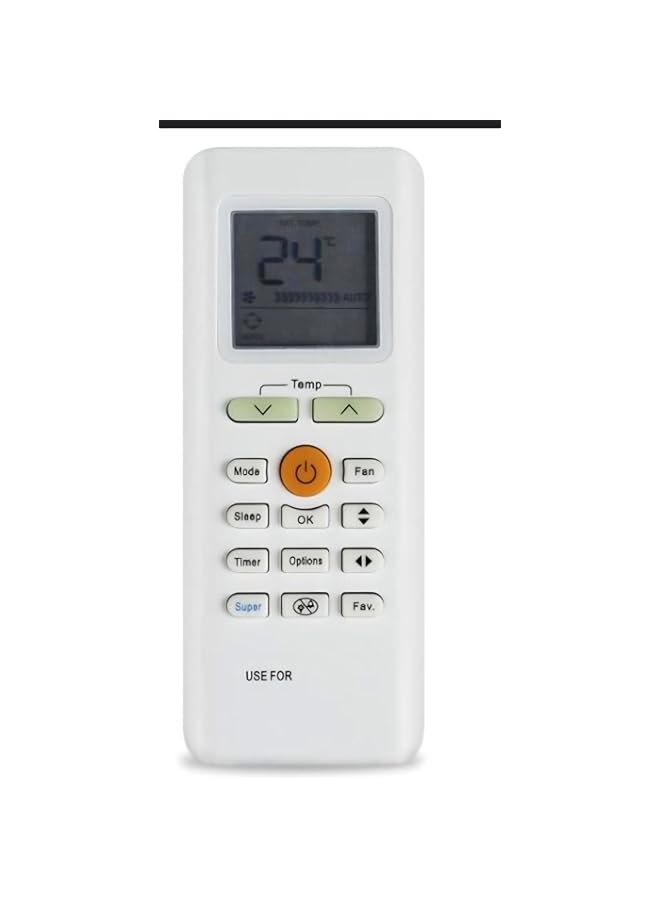 Remote Control For Media Air Conditioner (Type 3) - Media AC Remote