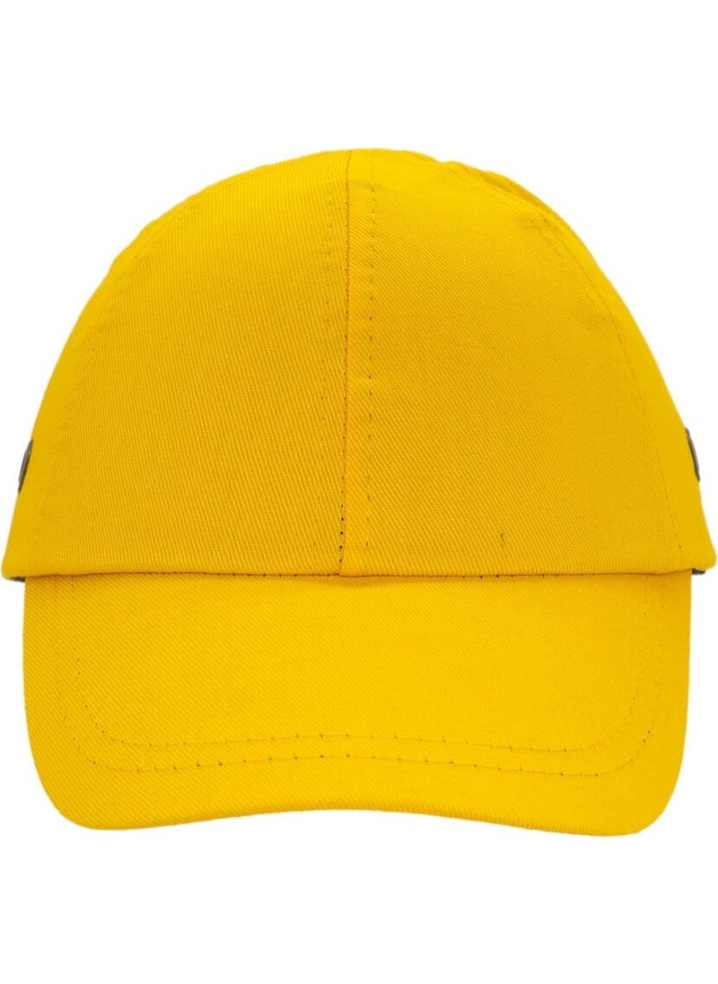 TiTi Shock Absorbing Hat Helmet Cap - Yellow  - Image 3