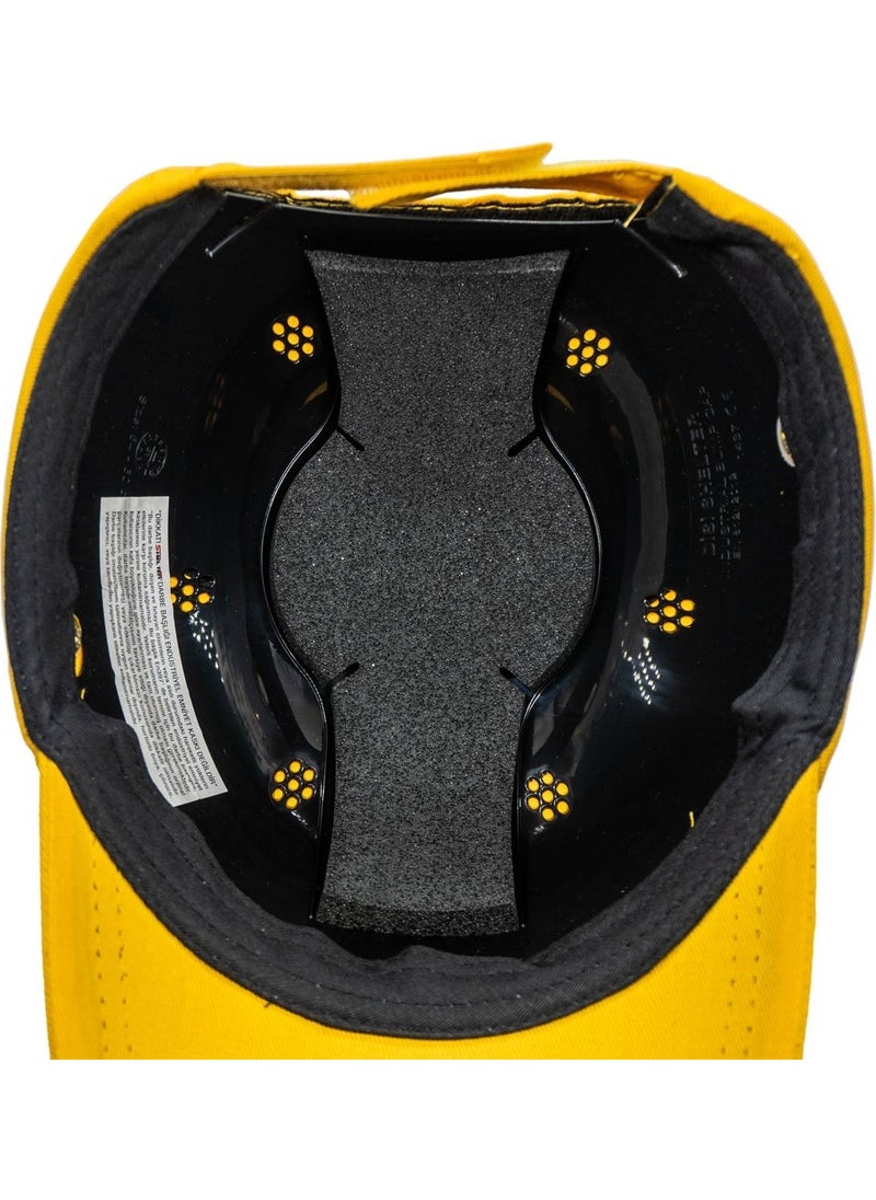 TiTi Shock Absorbing Hat Helmet Cap - Yellow  - Image 4