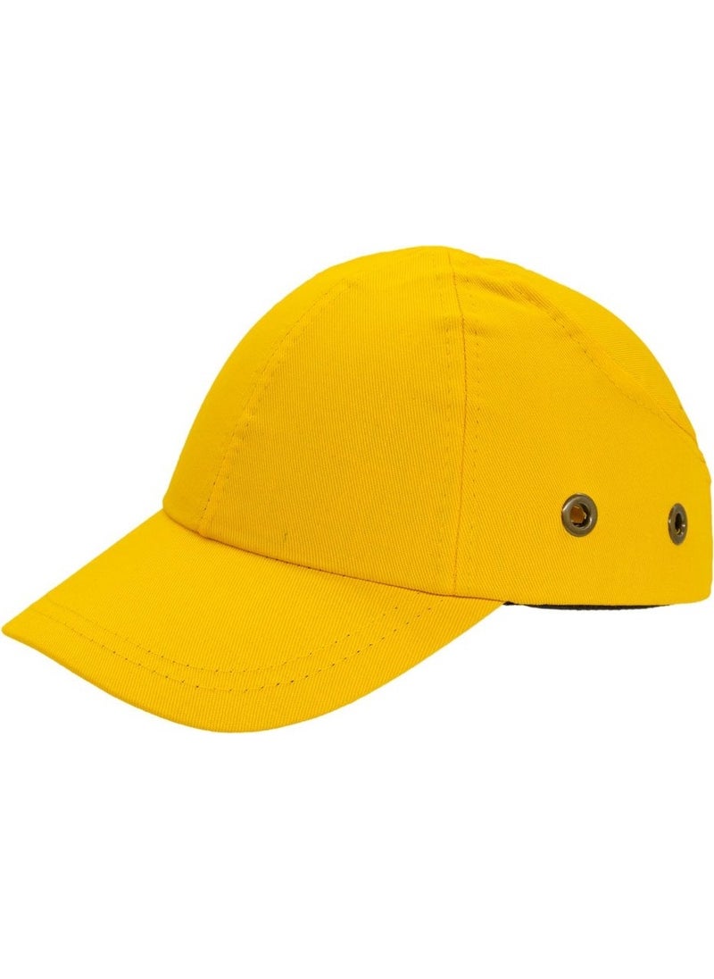 TiTi Shock Absorbing Hat Helmet Cap - Yellow  - Image 1