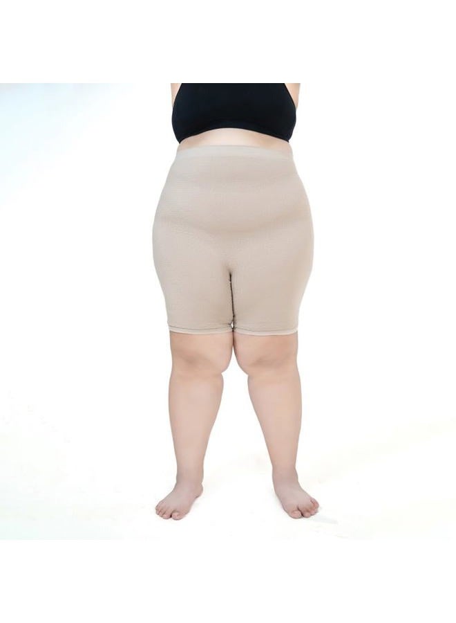 Bioflect ® Compression Shorts with Bioactive Raised Massaging Knit for Support and Comfort - S/M Sand - Image 2