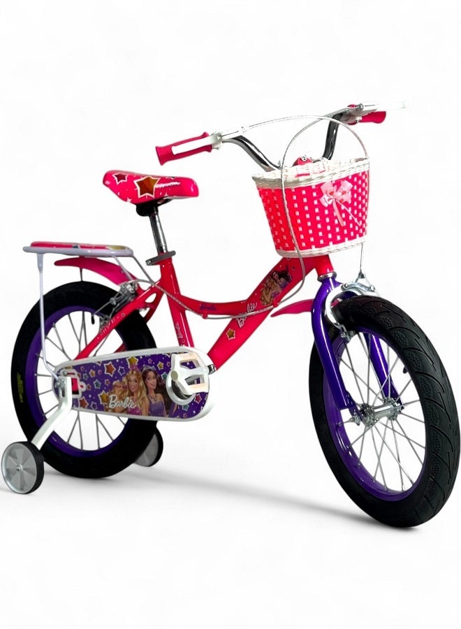 فلاش دراجة اطفال بناتي من فلاش لون فوشيا - مقاس 16 من 5 سنوات ل 8 سنوات - الوكيل الرسمية في مصر المنتج GTG TOYS - Image 5