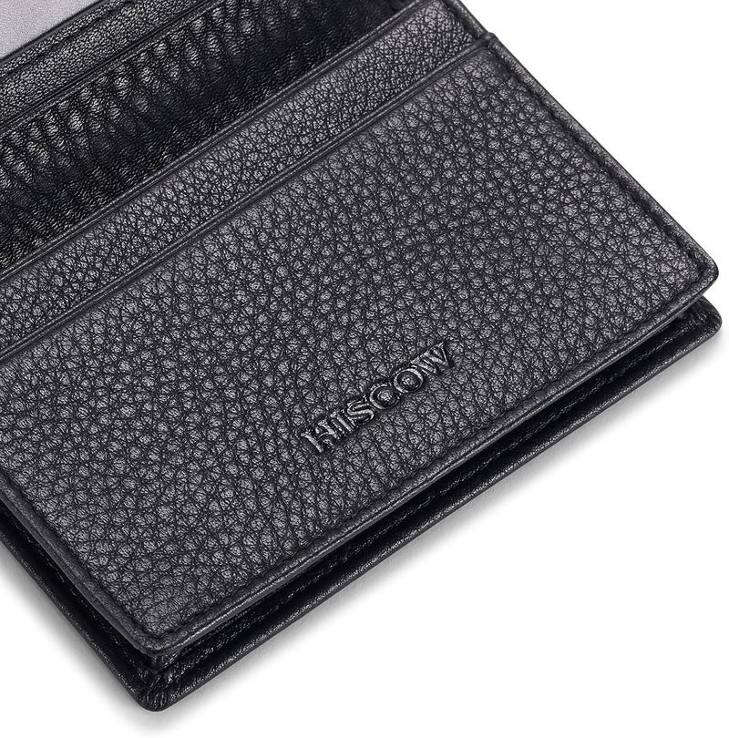 HISCOW Leather Business Card Case Holder for Men & Women, Italian Calfskin - Image 5