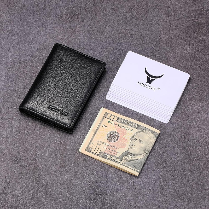HISCOW Leather Business Card Case Holder for Men & Women, Italian Calfskin - Image 4