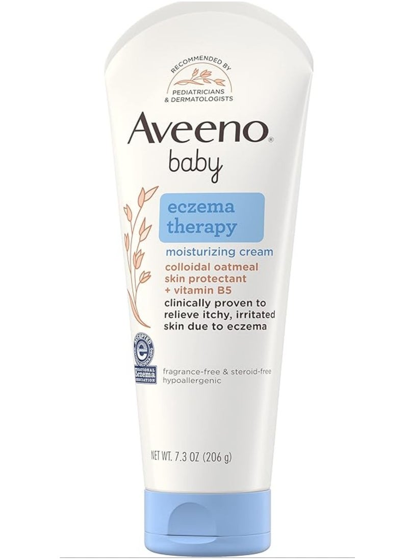 Aveeno - AVEENO BABY (ECZEMA THERAPY)moisturizing cream206g - Image 1