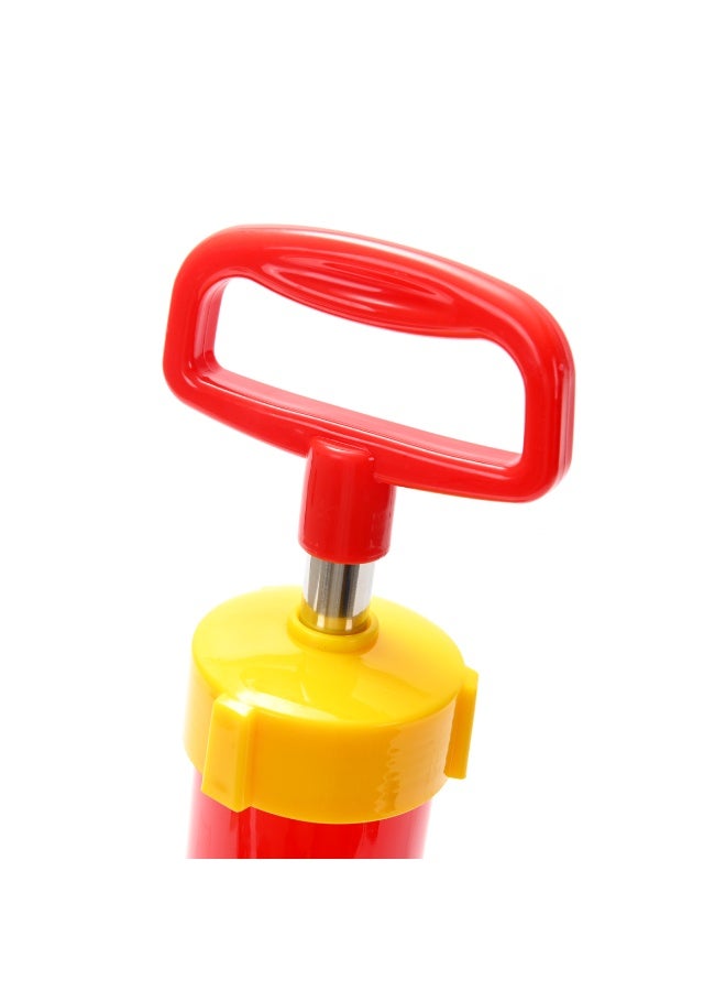 LAWAZIM Toilet Plunger - Sink Toilet Shower Drain Unblocker Tool, Air Drain Buster with Rubber Suction Cup, Manual Clog Remover for Sink, Bathroom, Kitchen Clogged Pipe (Red) - Image 5