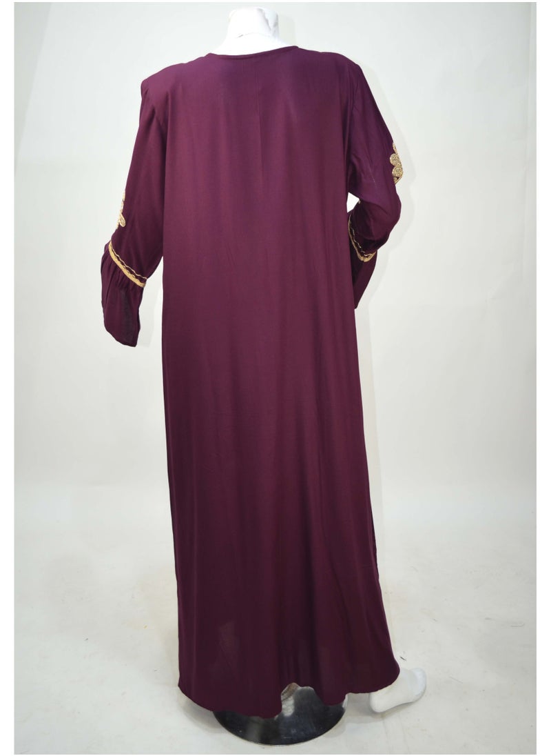 Elegant Women’s Jalabiya Dress – Modest Long Dress with Embroidered Details | Soft Viscose-Polyester Blend | Perfect for Casual & Formal Wear - pzsku/Z2E689981B61C4D431620Z/45/_/1727124210/14c3b507-6c0f-47da-8364-a8037b1ec941