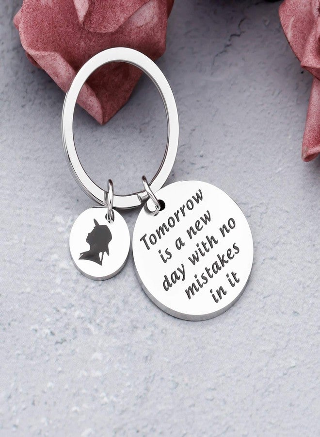 SEIRAA Motivational Encouragement Gift Tomorrow is a New Day with No Mistake (Anne Keychain) - Image 4