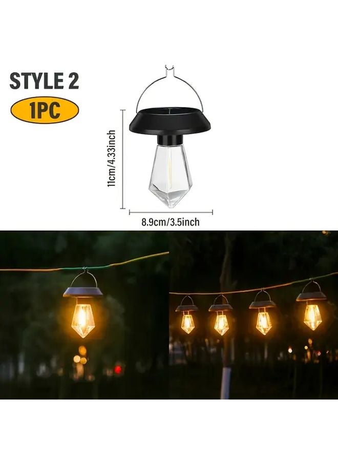 ستايل 2 - مصبون شمسي خارجي مزود بحساس إضاءة ذكي للشوارع التجارية والحدائق المعلقة - Image 1