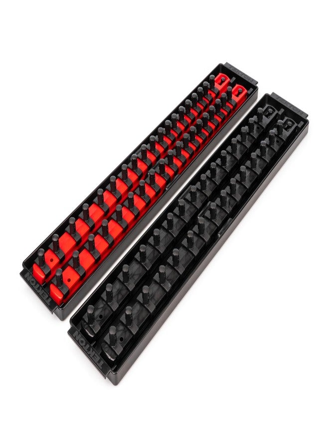 TEKTON 3/8 Inch Drive Socket Rail and Tray Set (68-Tool) | OST91901 | Made in USA - Image 1