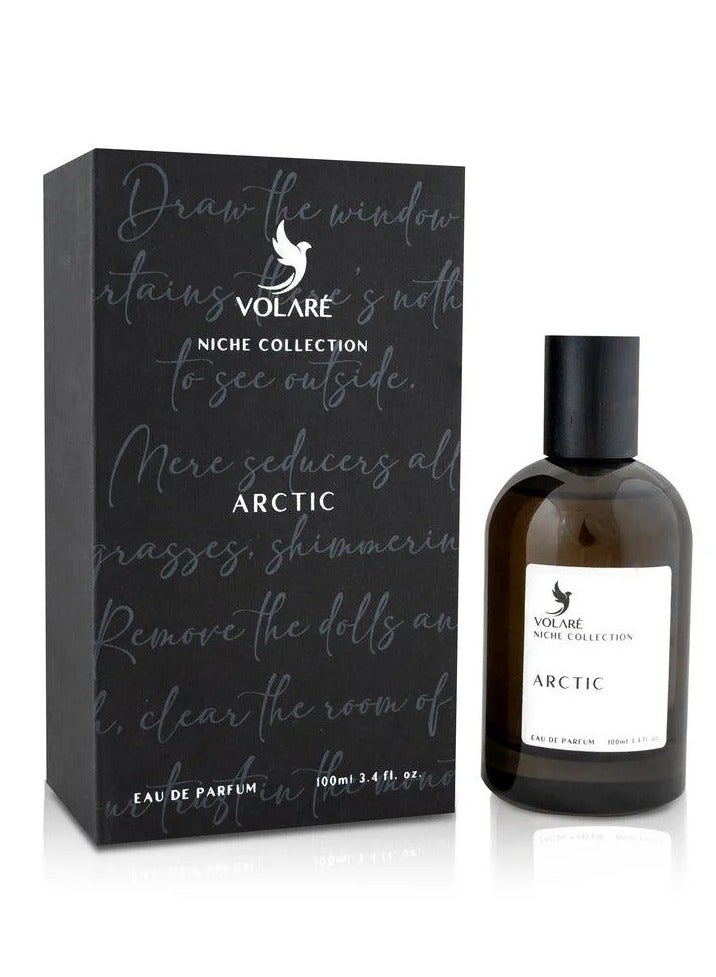 VOLARE Arctic Niche Collection Eau De Parfum Unisex ( Inspired by Carolina Herrera Mystery Tobacco ) - 100ml - Image 1
