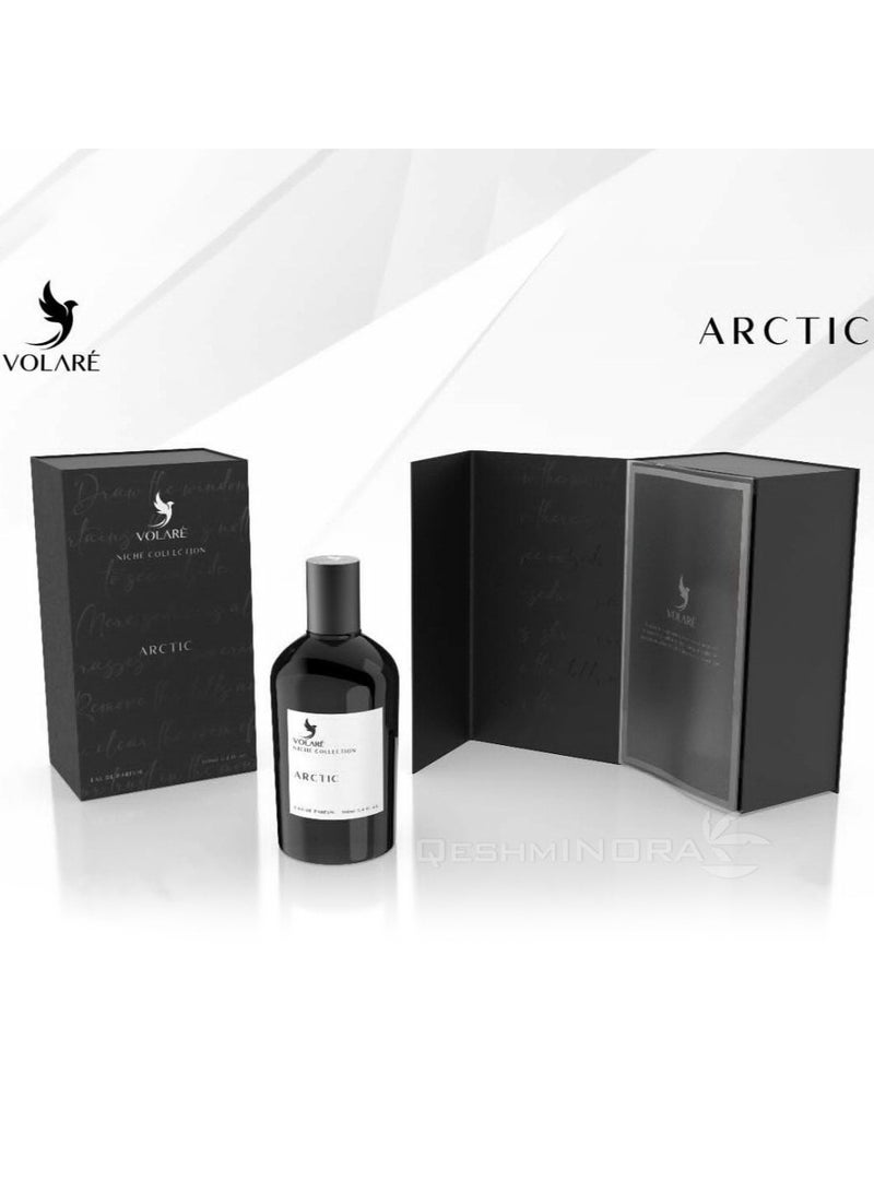 VOLARE Arctic Niche Collection Eau De Parfum Unisex ( Inspired by Carolina Herrera Mystery Tobacco ) - 100ml - Image 4