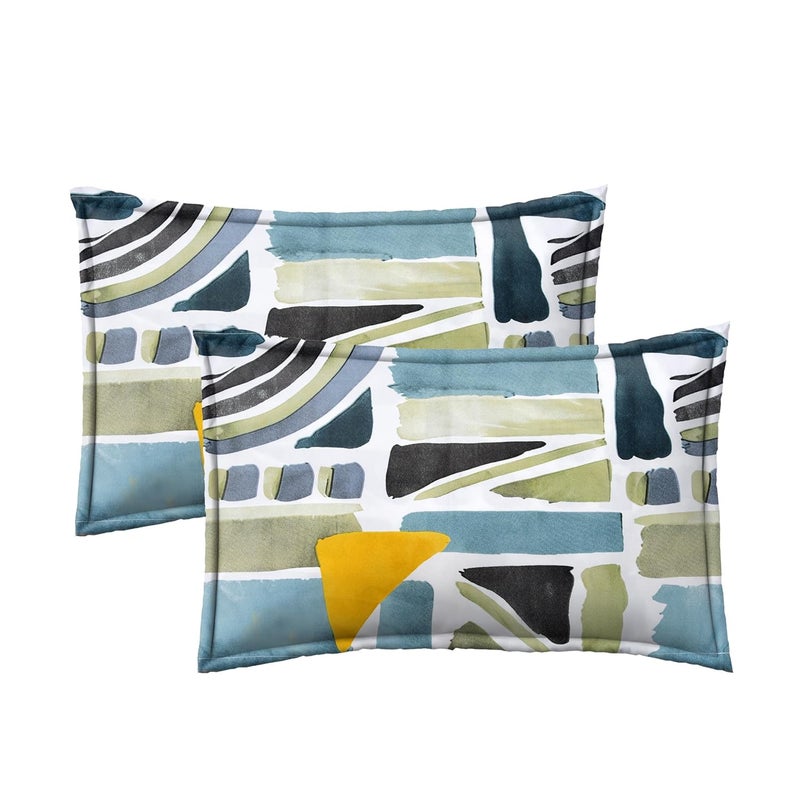 UmI. Brand Umi Super Soft Brushed Microfiber Cotton Double Bedsheet with 2 Pillow CoversBedsheet 90X100Inches Pillow Cover 17X27CM - Image 3