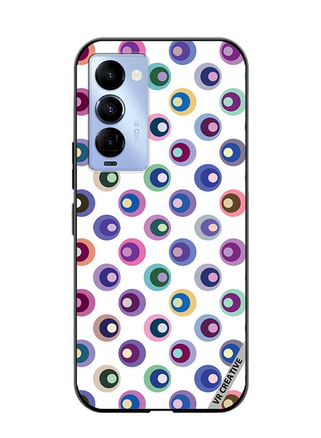 VR CREATIVE Protective Case Cover For Tecno Camon 18/18 P Mix Pattern Design Multicolour - Image 1