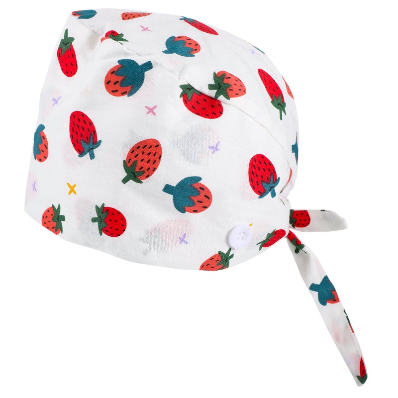 Hospital Caps for Nurses, Comfortable Fit with Straps, Durable Design for Medical Use - Image 3