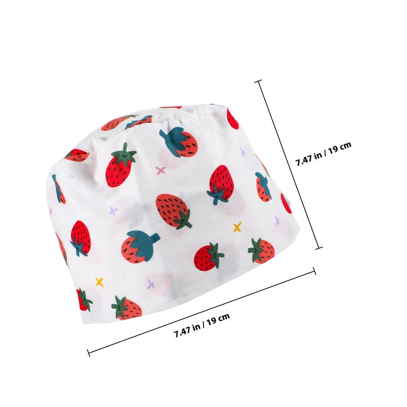 Hospital Caps for Nurses, Comfortable Fit with Straps, Durable Design for Medical Use - Image 2