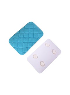 Hands- Free Exfoliating Back Scrubber with Loofah- Surface Detachable Bath Sponge for Deep Clean Wall Mounted Exfoliating Shower Back Wash Brush for Men Women