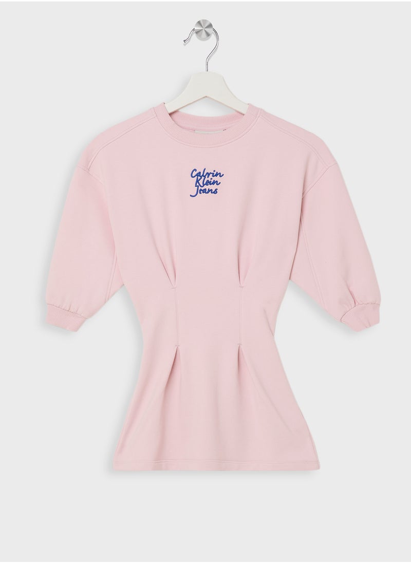 Calvin Klein Jeans - Kids Graphic Logo Dress - Image 1