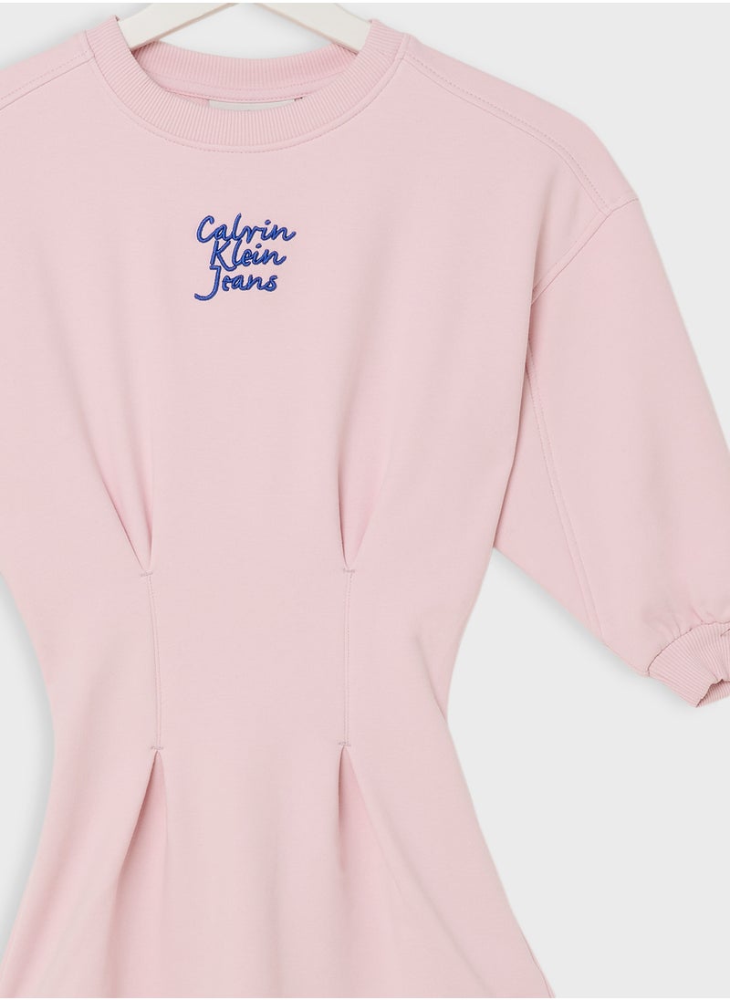 Calvin Klein Jeans - Kids Graphic Logo Dress - Image 1