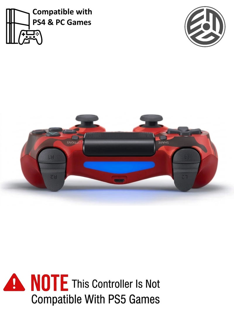 EGM Wireless Controller for PS4, Custom Design V2 Gamepad Joystick for PS4 with Non-Slip Grip of Both Sides and 3.5mm Audio Jack - Image 4