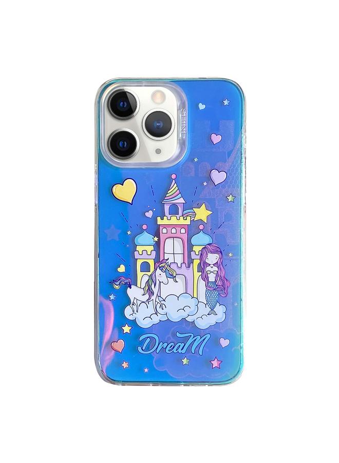 Zaboon Case For iPhone 11 Pro Max Colorful Pattern TPU + PC Phone Case - Image 1