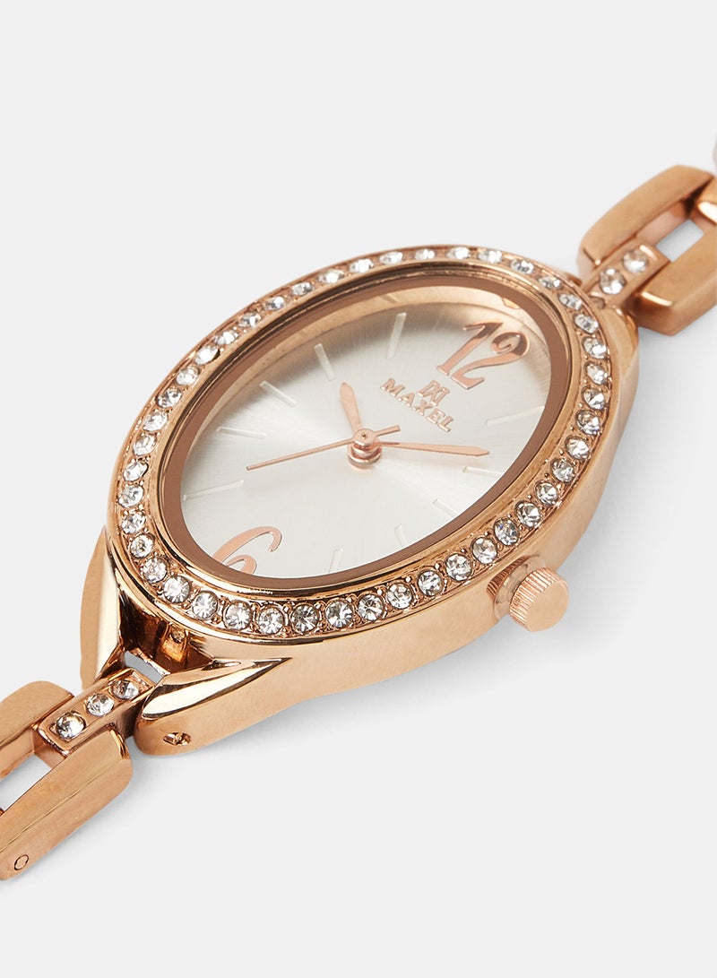 Maxel Ladies Fashion Charming Quartz Wrist Watch MX78 - Image 2