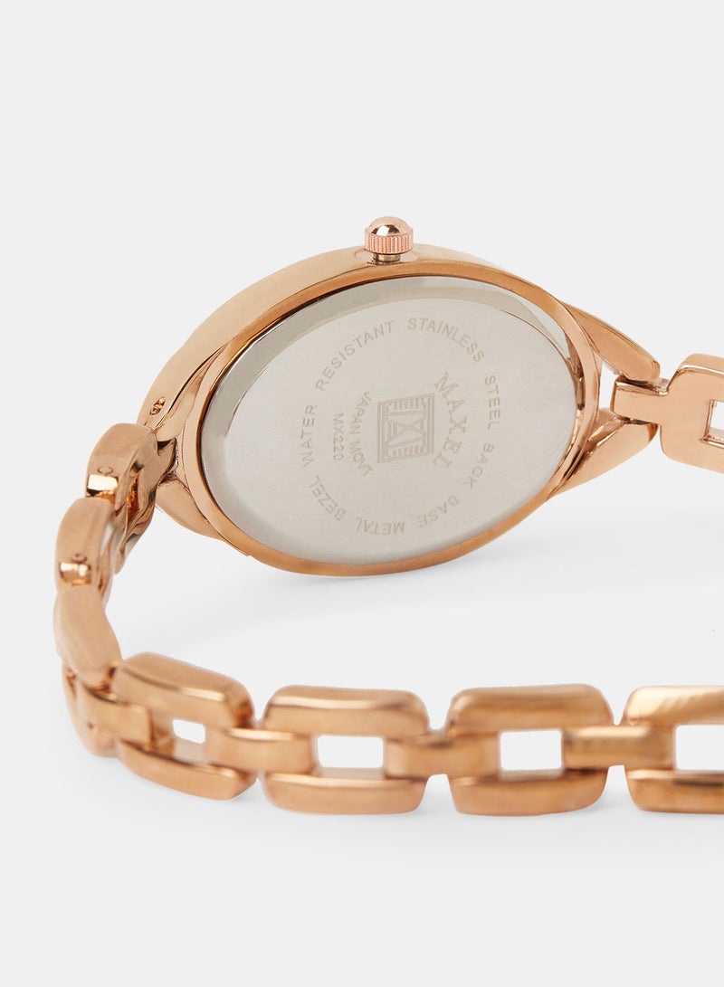 Maxel Ladies Fashion Charming Quartz Wrist Watch MX78 - Image 4