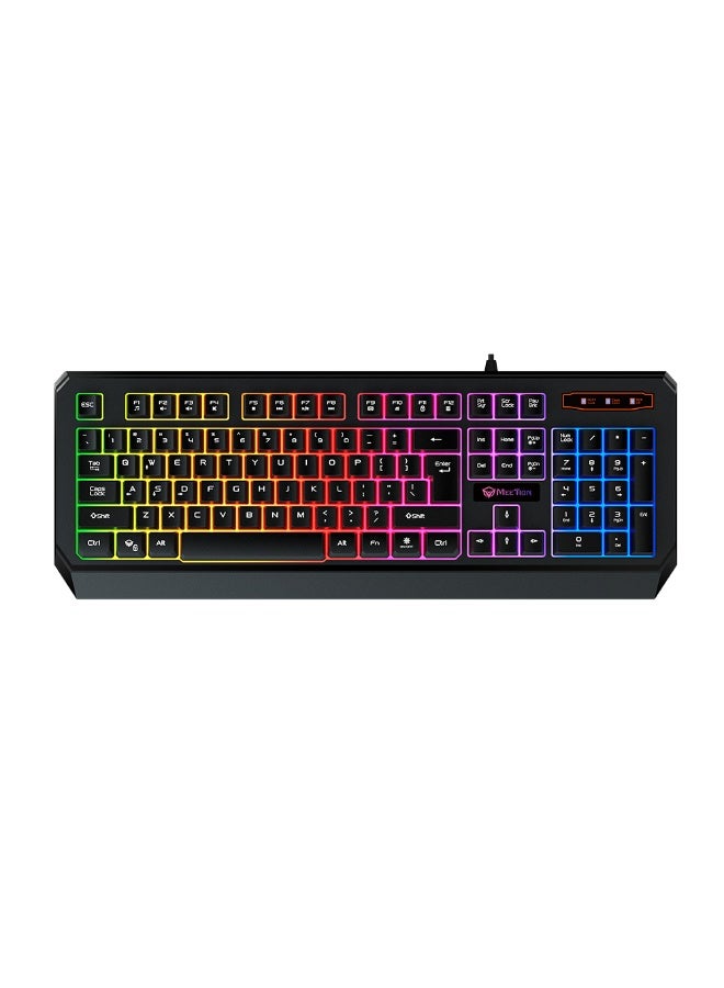 Meetion Wired Backlit Gaming Keyboard, USB, Rainbow Backlight – Model MT-K9320-A-UAR - Image 2