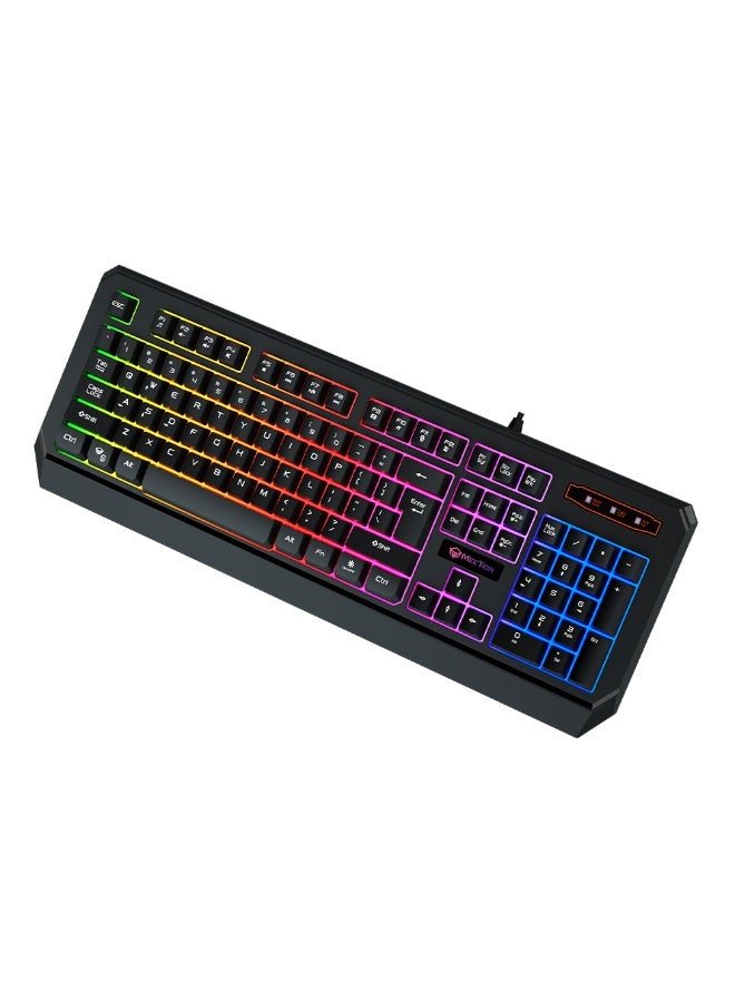 Meetion Wired Backlit Gaming Keyboard, USB, Rainbow Backlight – Model MT-K9320-A-UAR - Image 3