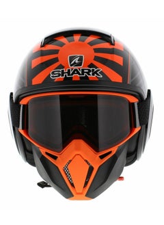 Shark Open Face Street Drak Zarco GP motorcycle helmet Medium Size  - Image 1