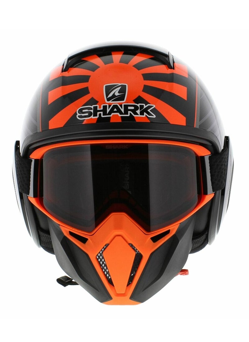 Shark - Open Face Street Drak Zarco GP motorcycle helmet Medium Size - Image 1