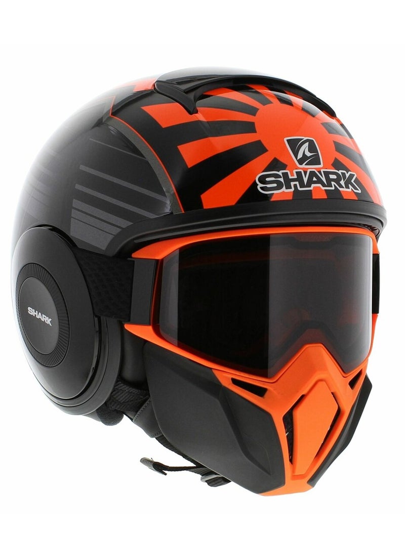 Shark - Open Face Street Drak Zarco GP motorcycle helmet Medium Size - Image 1