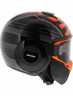 Shark Open Face Street Drak Zarco GP motorcycle helmet Medium Size  - Image 3