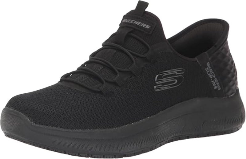 Skechers Hands Free Slip-Ins Women's Work Summits SR- Enslee Black - Image 1