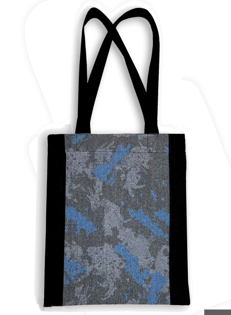 Gharibo Bags casual printed linen tote bag - Image 1