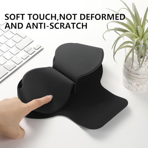 Youtec for Apple Airpods Max Case,Smart Case Cover Accessories with Sleep Mode Made by PU Leather Original Replacement Carrying Case for Airpod Pro Max Headphones, Black - Image 5