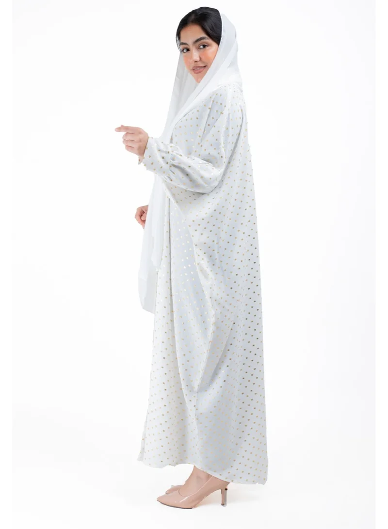 IKKXA Abaya AIK8004 White