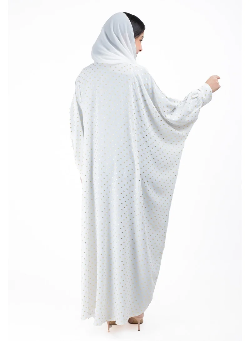 IKKXA Abaya AIK8004 White