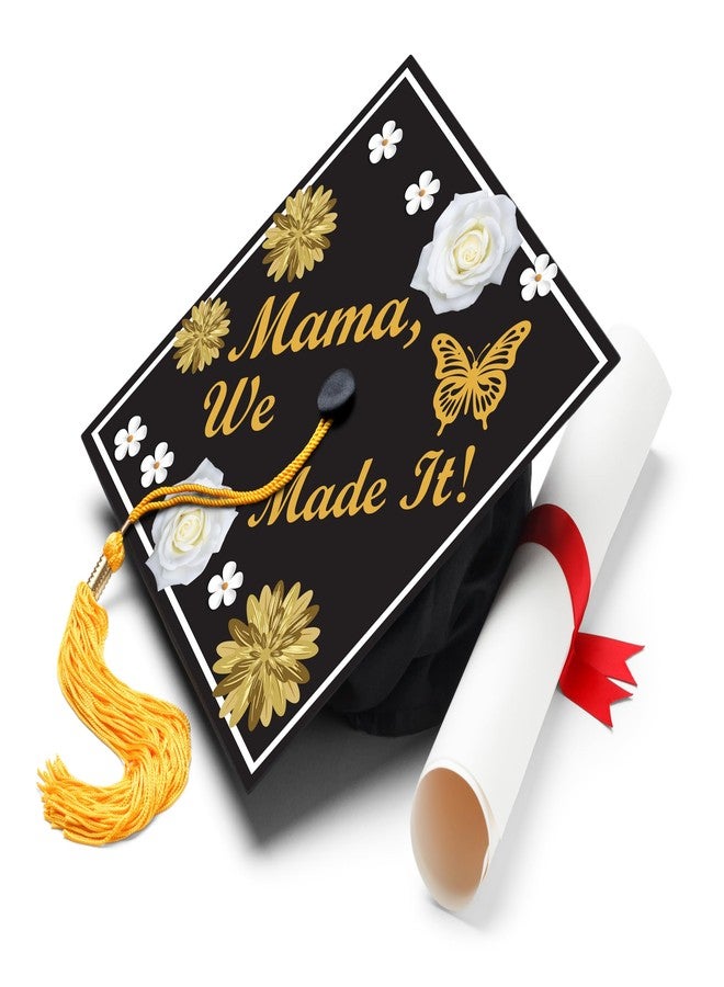 ADVANSYNC Mama, We Made It Graduation Cap Topper - Image 1
