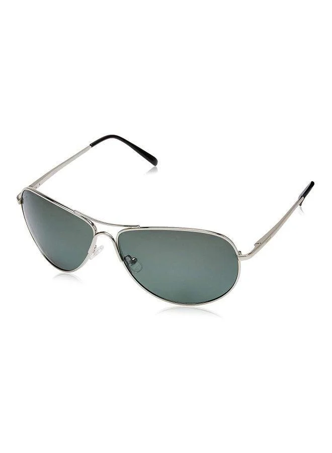fastrack Silver Aviator Men Sunglasses (M050GR3|64)