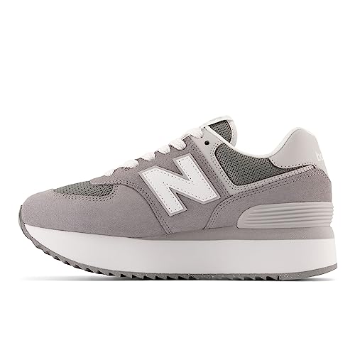 New Balance WL574+ Shadow Grey/Rain Cloud 9 B (M) - Image 4