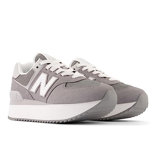 New Balance WL574+ Shadow Grey/Rain Cloud 9 B (M) - Image 3