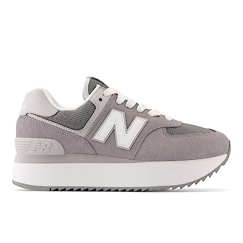 New Balance WL574+ Shadow Grey/Rain Cloud 9 B (M) - Image 2