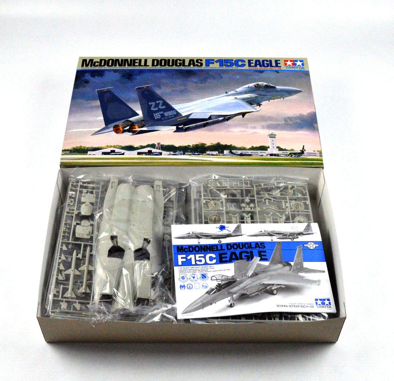 Tamiya طقم نموذج طائرة ماكدونل دوغلاس F-15C إيجل من تاميا - Image 2