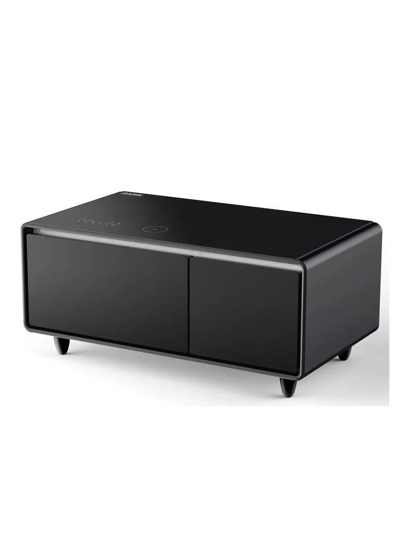 XPER Smart Table with Built-in Refrigerator and Freezer 93 Liters Black XPSTF-90BL - Image 1