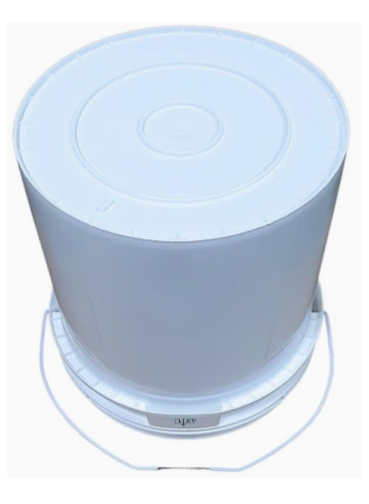 ARTC Multipurpose Food Grade White Plastic Yogurt Bucket PP Container With Tamper Evident Lid - Image 4