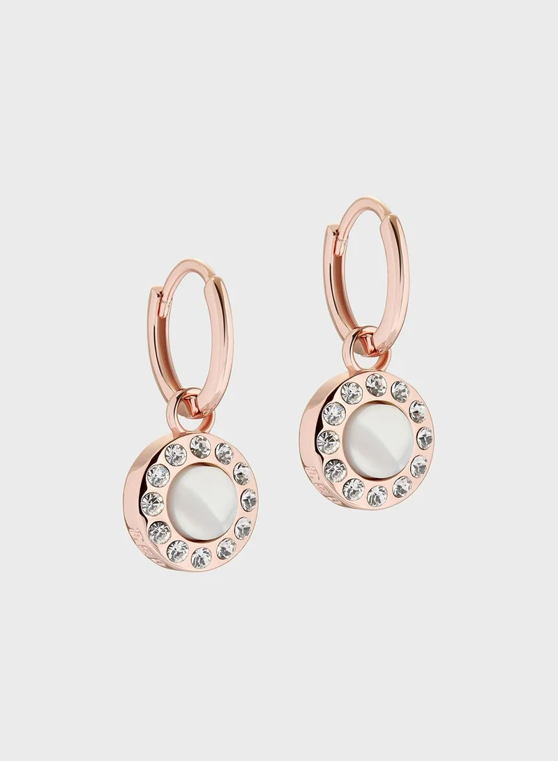 Ted Baker Graco Gem Button Huggie Earrings